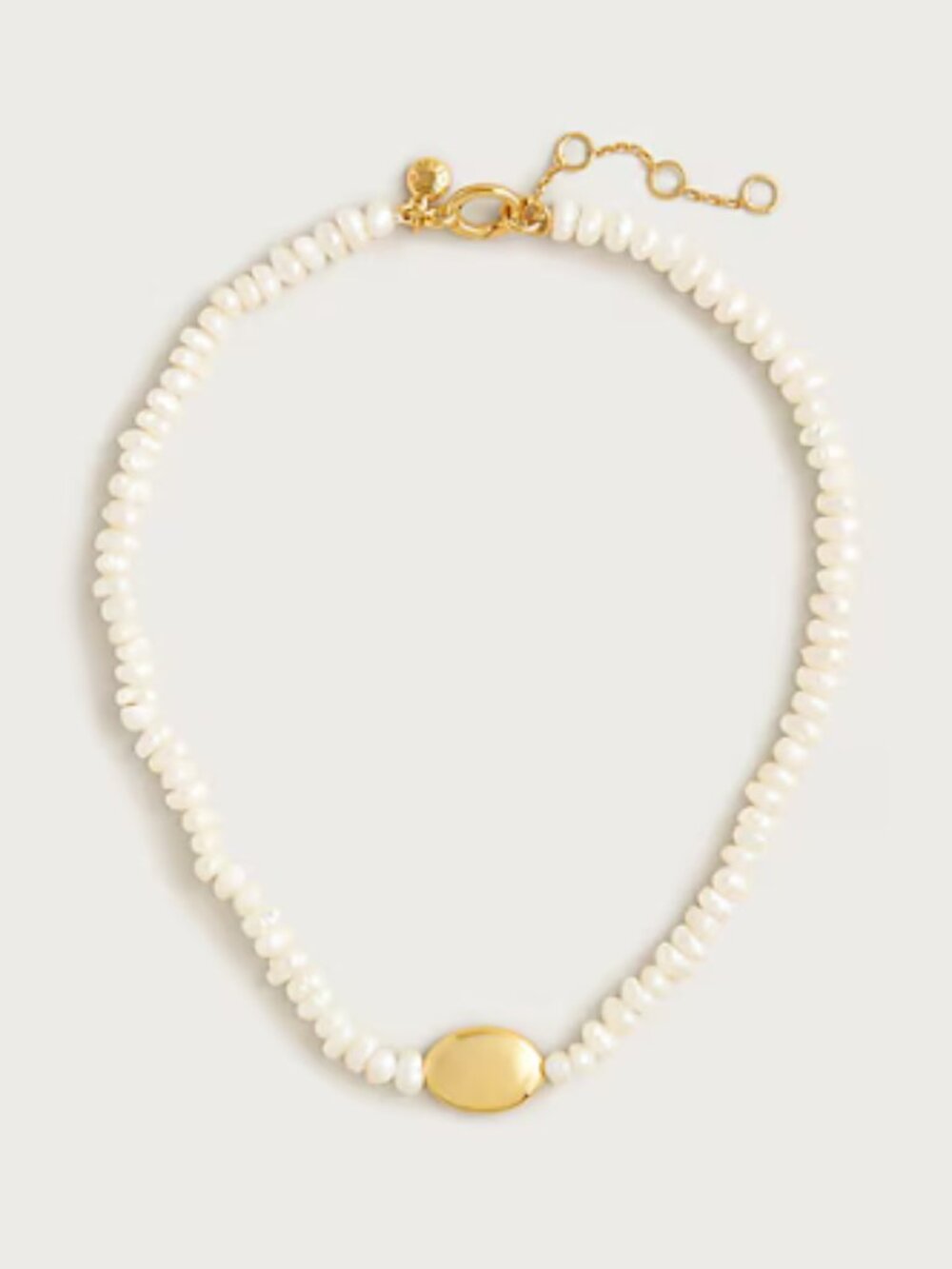 J. Crew Freshwater Pearl Orb Necklace
